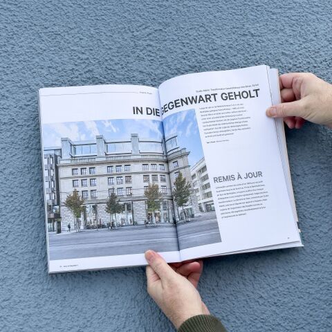 In die Gegenwart geholt – über die Transformation der Alten Börse Zürich des Studios Märkli