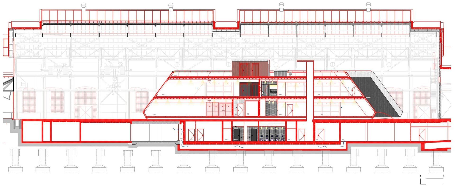 Schnitt | Plan: Oxid Architektur & HSAR Schnitt | Plan: Oxid Architektur & HSAR