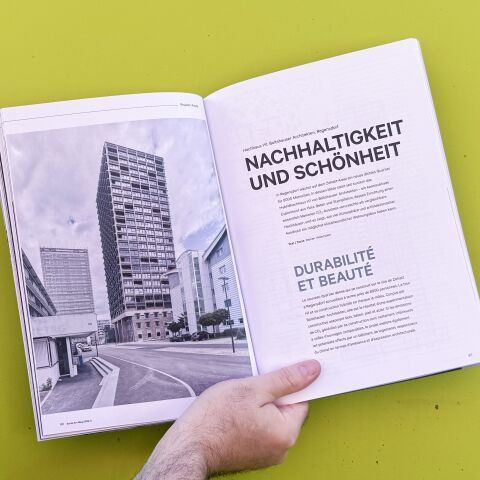 Nachhaltigkeit und Schönheit – das Hochhaus H1 von Boltshauser Architekten in Regensdorf
