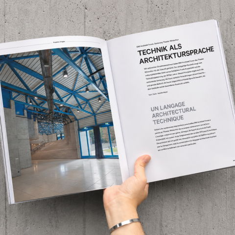 EMI Architekt*innen inszenieren beim Theater Winterthur Technik als Architektursprache