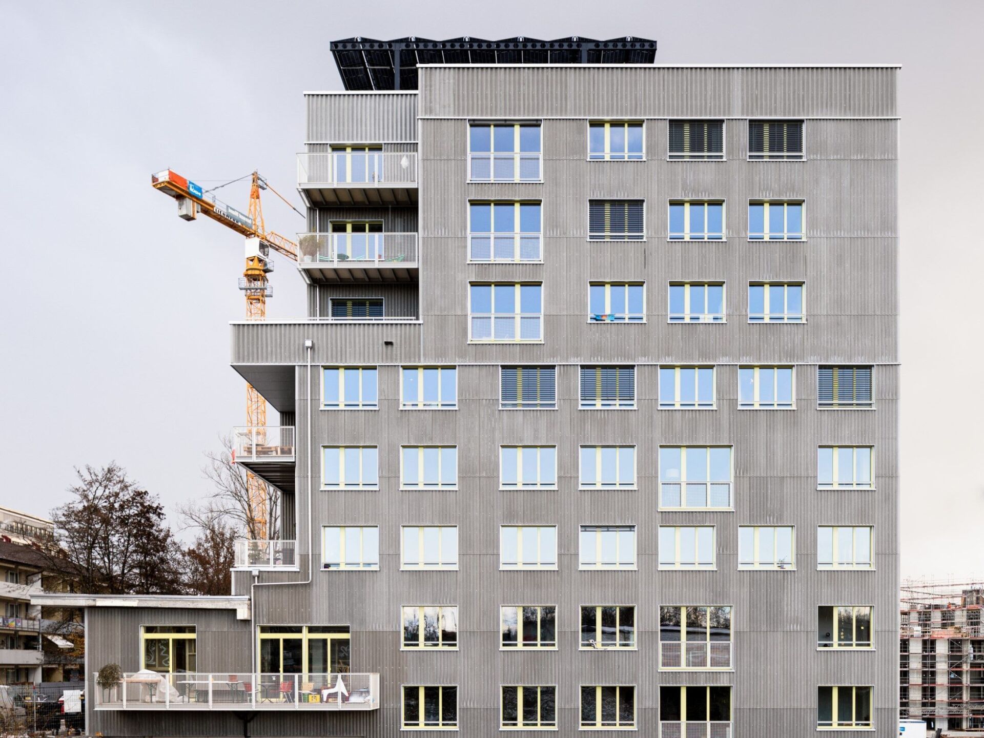 Transformation et extension d'un entrepôt en logement, Holligerhof 8, Bern, BHSF Architekten ©BHSF Architekten