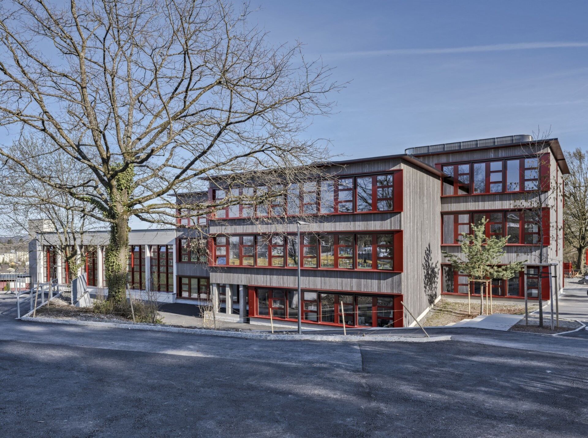 Rénovation et extension de l'école Sonnenberg, Adliswil, Oxid Architekten ©René Dürr