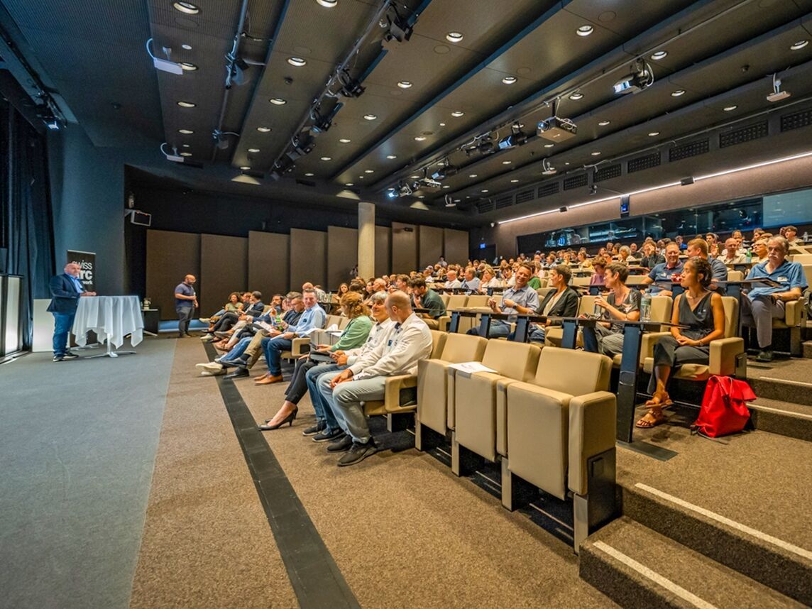 Während des Abends war der Vortragssaal im Olympischen Museum in Lausanne gut besetzt. | Foto: Pedro Gutierrez Fernández Während des Abends war der Vortragssaal im Olympischen Museum in Lausanne gut besetzt. | Foto: Pedro Gutierrez Fernández