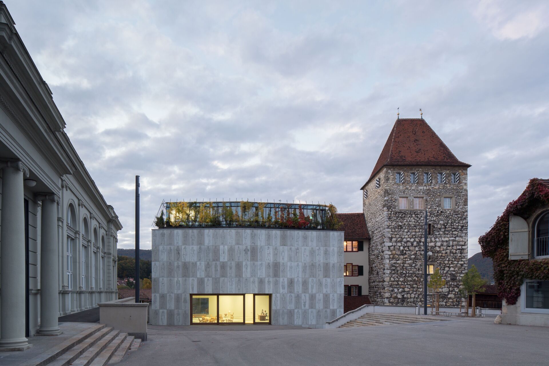 Extension du musée de la ville d’Aarau, Schlossplatz, 2015 | Photo: Christian Richters x
