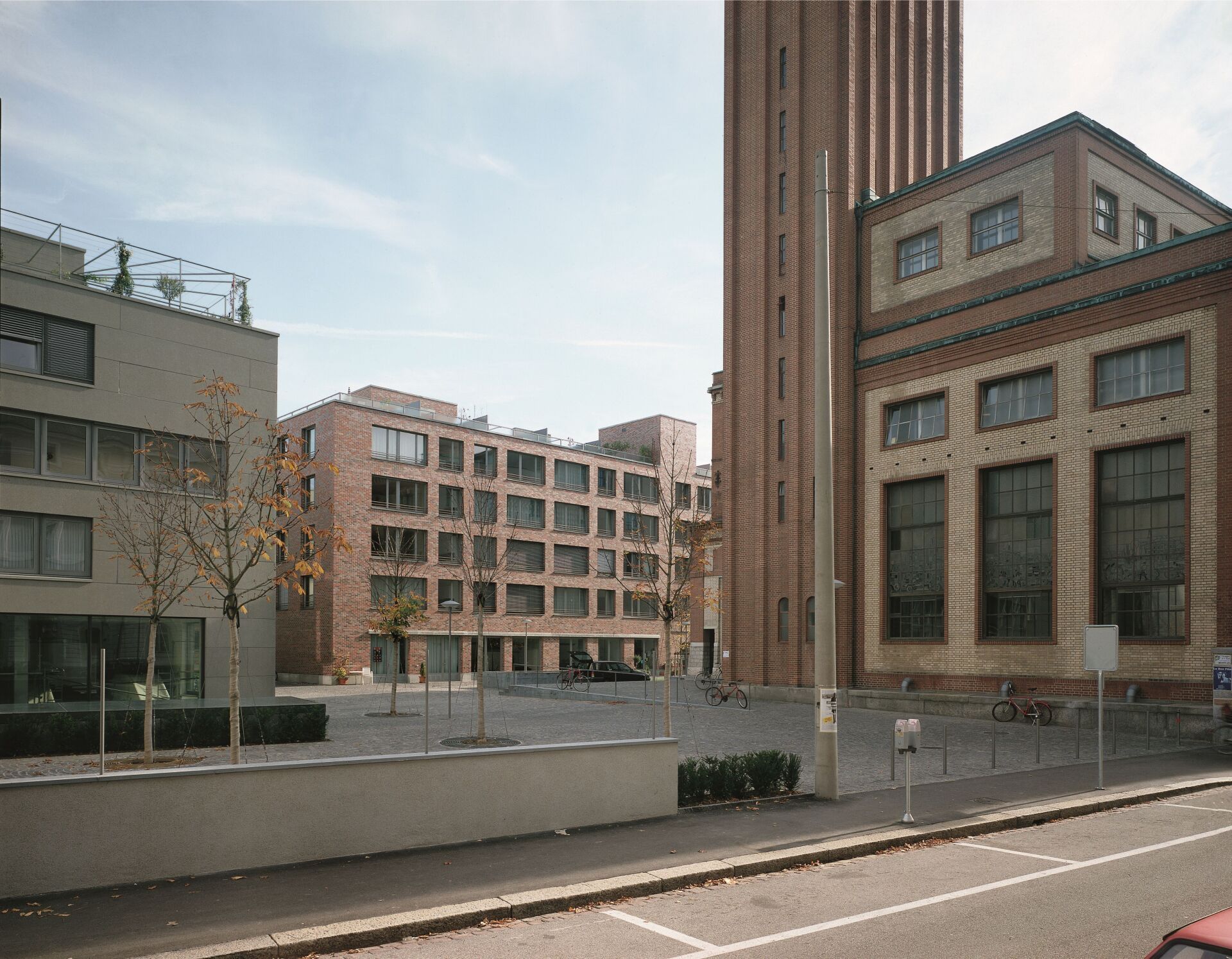 Brasserie Warteck et Warteckhof, Bâle, 1996 | Photo: Hansruedi Disch x