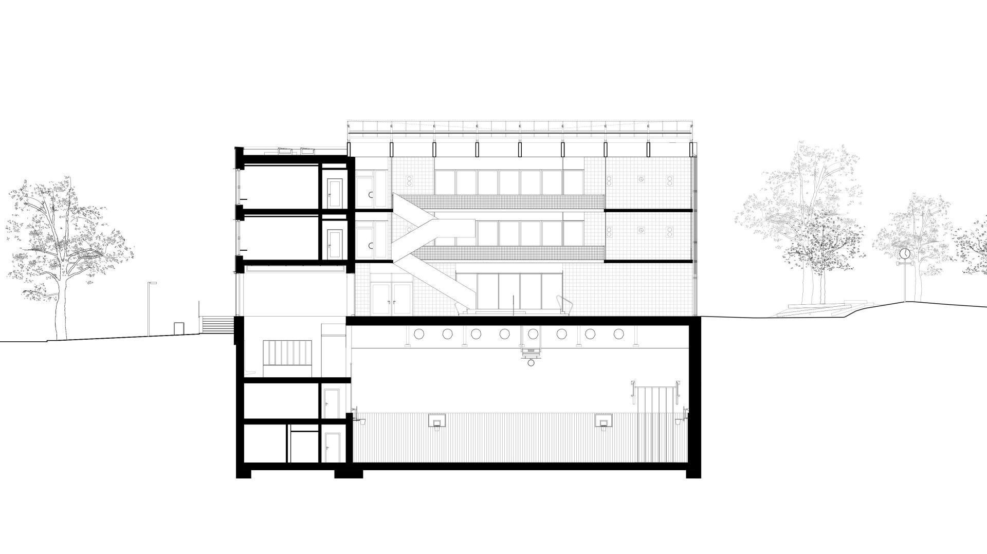 Coupe | Plan: Weyell Zipse Architekten Coupe | Plan: Weyell Zipse Architekten