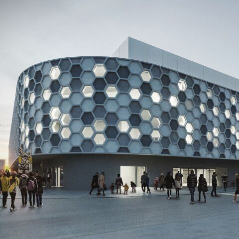 Stadt La Chaux-de-Fonds plant neues Eissportzentrum