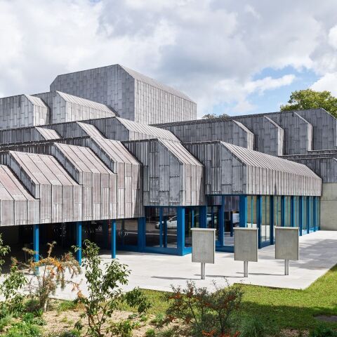 EMI Architekt*innen inszenieren beim Theater Winterthur Technik als Architektursprache
