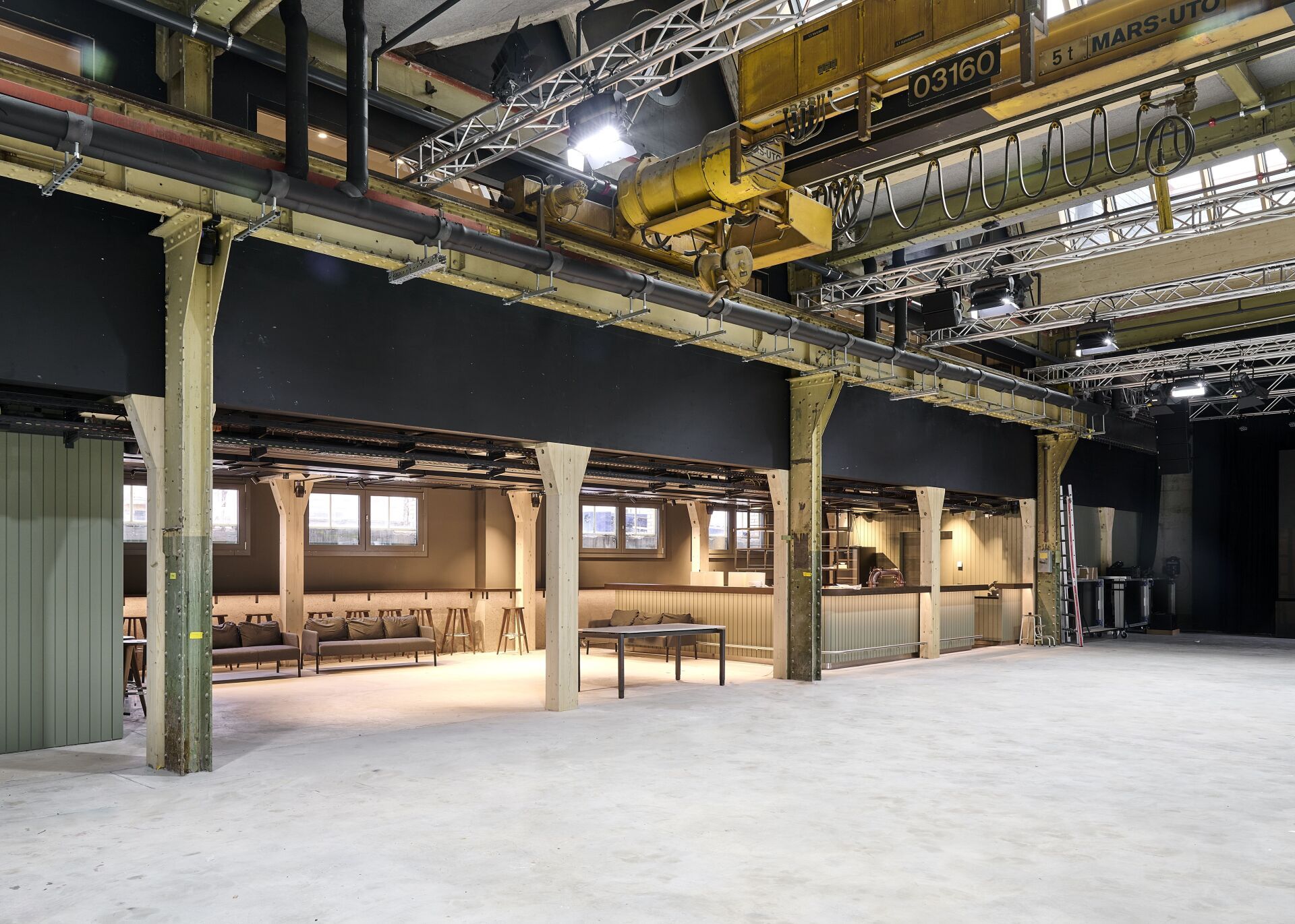 Le petit bâtiment de tête donnant sur la Zürcherstrasse abrite un espace événementiel indépendant. | Photo: Zeljko Gataric Le petit bâtiment de tête donnant sur la Zürcherstrasse abrite un espace événementiel indépendant. | Photo: Zeljko Gataric