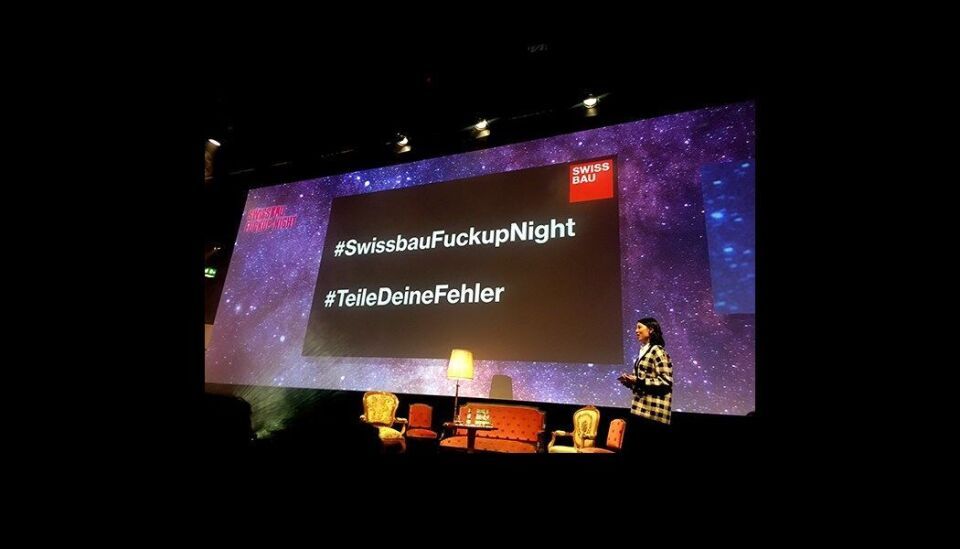 Vom Scheitern und Weitermachen - Swissbau Fuckup-Night