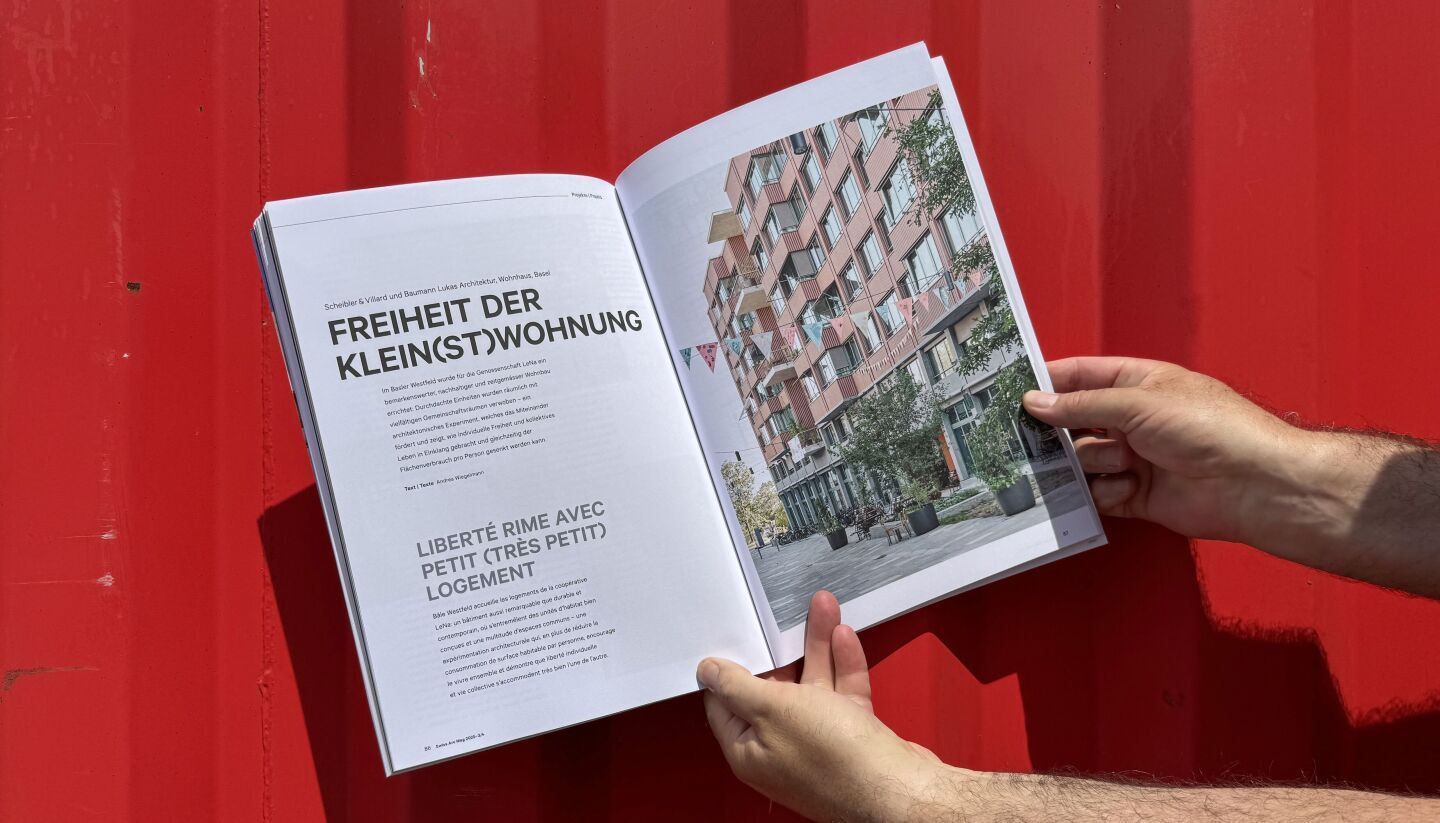 Le projet «LeNa» de Scheibler & Villard et Lukas Baumann montre la liberté du petit logement