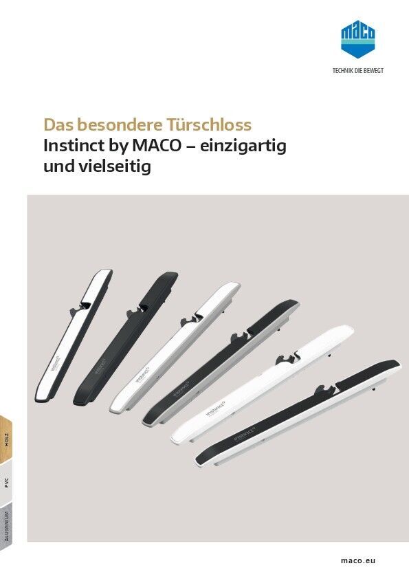 Prospekt zu Instinct by MACO