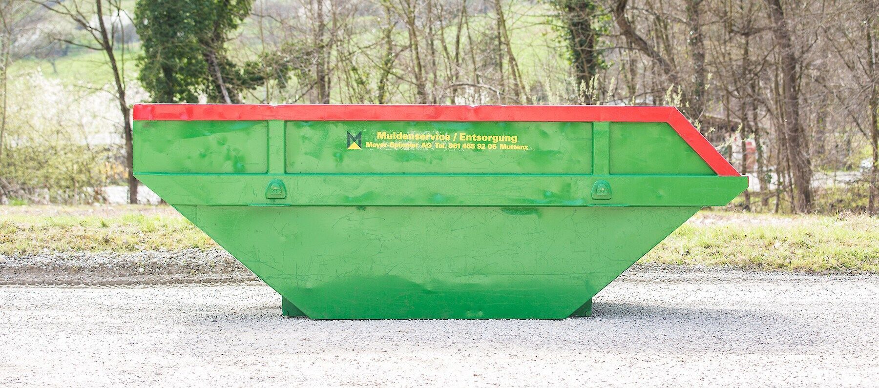 Recycling und Muldenservice © Karl Meyer-Spinnler AG Karl Meyer-Spinnler AG: Muldenservice