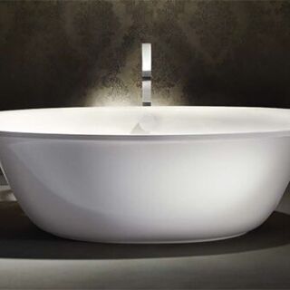 Baignoire double en îlot Ellipso Duo Oval