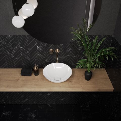 Un véritable attrait dans la salle de bain