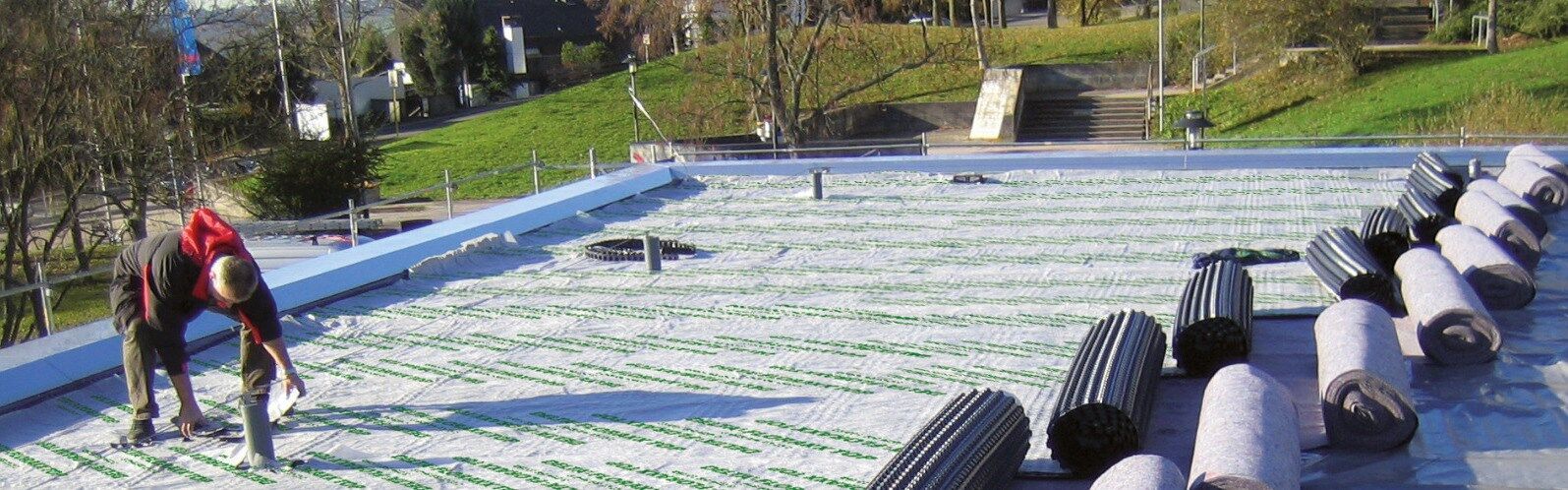 Hochwertige Produkte zur Flachdachabdichtung © Dörken AG Hochwertige Produkte zur Flachdachabdichtung 