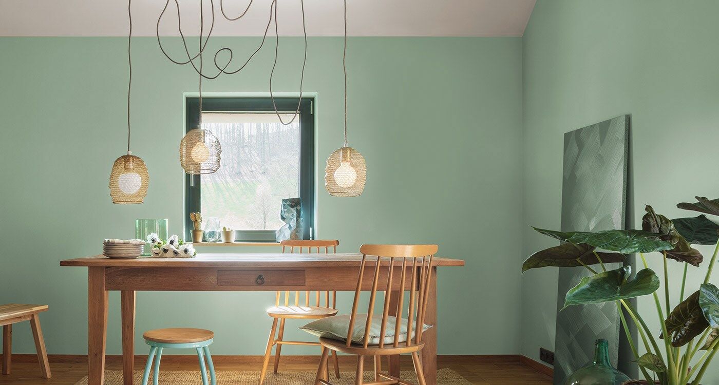 Les différentes collections de couleurs offrent de nombreuses idées de design. © DAW Schweiz AG | Caparol Qu'il s'agisse de maçonnerie, de crépi à la chaux ou au ciment ou de papier peint - les différentes collections de couleurs offrent de nombreuses idées de design. 