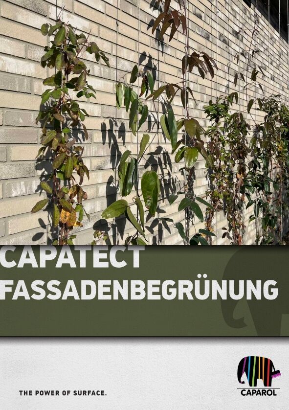 Broschüre Capatect Fassadenbegrünung