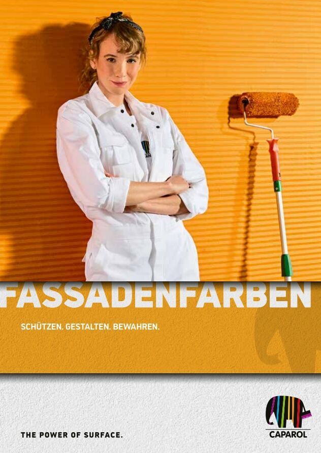 Broschüre Caparol Fassadenfarben
