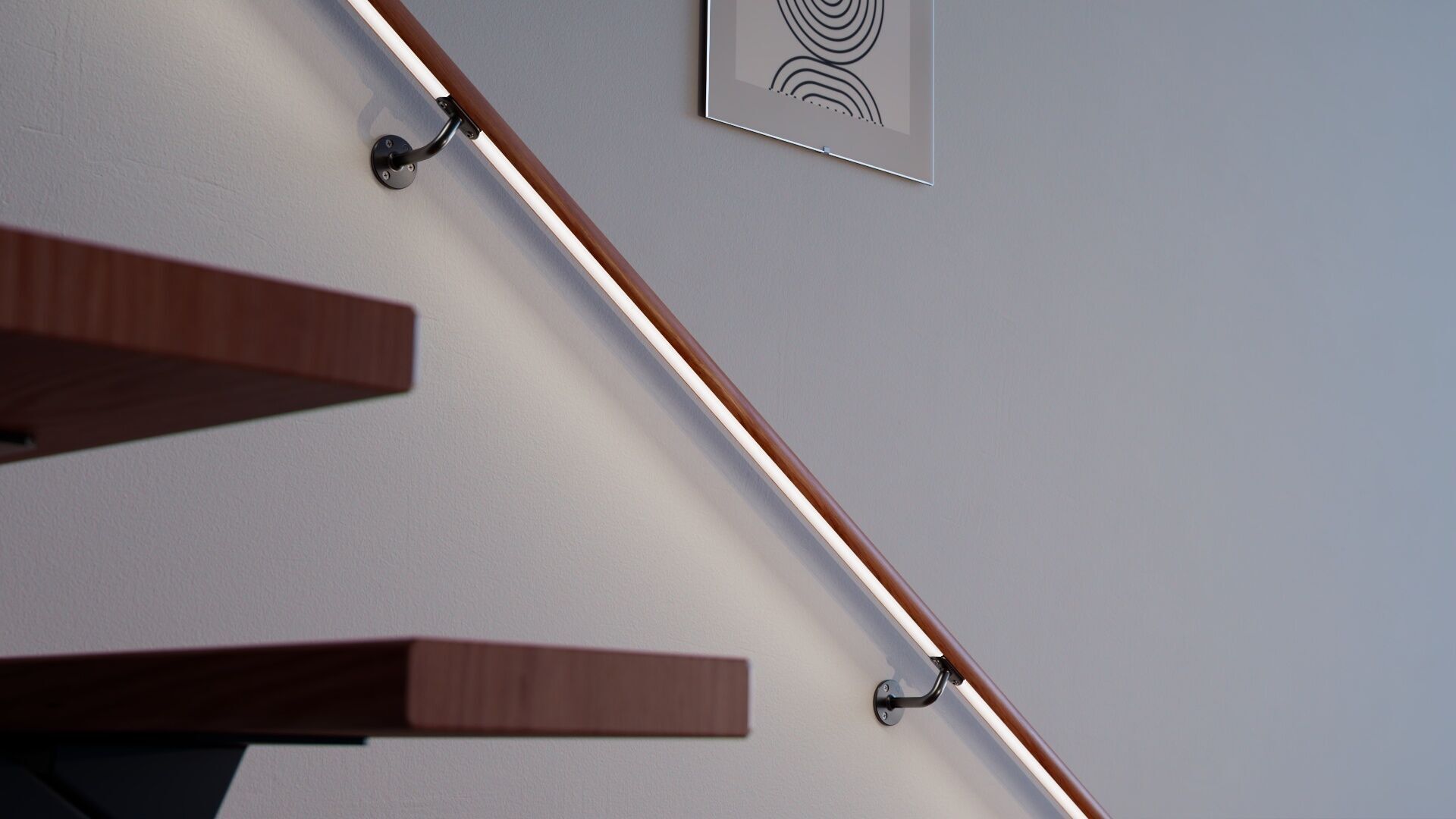 Solutions LED faciles à monter pour les mains courantes | Photo © Q-railing Solutions LED faciles à monter pour les mains courantes | Photo © Q-railing