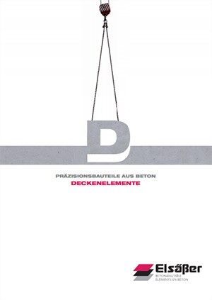 Broschüre Deckenelemente