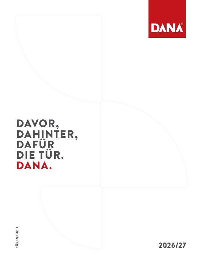 DANA Türenbuch 2026/27