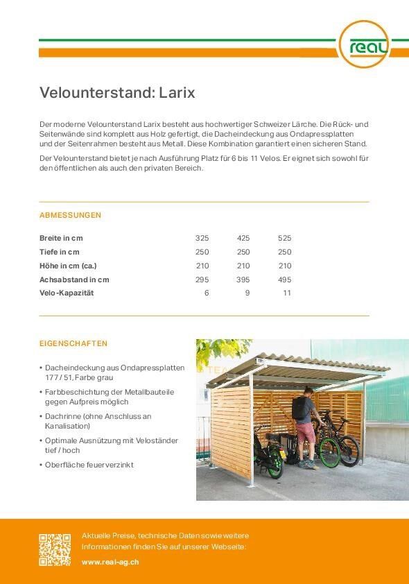 Factsheet Larix