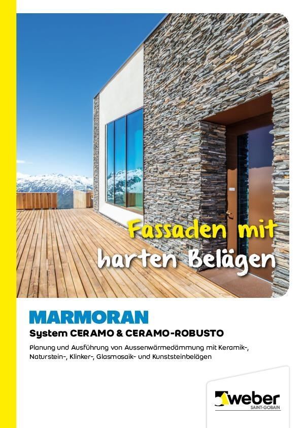 Anwenderbroschüre Marmoran Ceramo, Ceramo Robusto