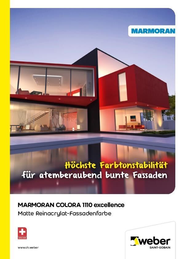 Datenblatt Marmoran Colora 1110 excellence