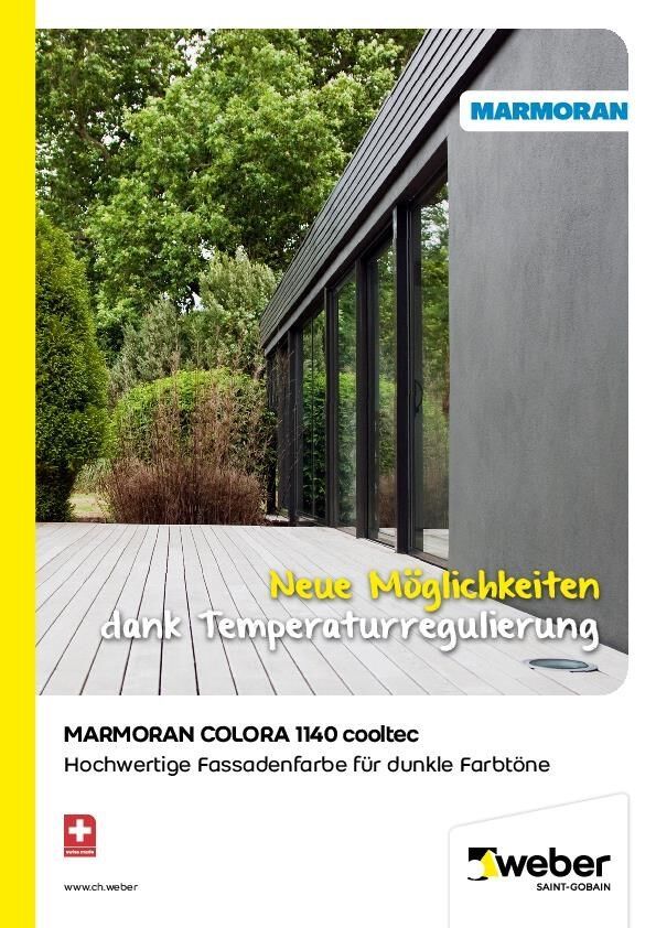 Datenblatt Marmoran Colora 1140 cooltec