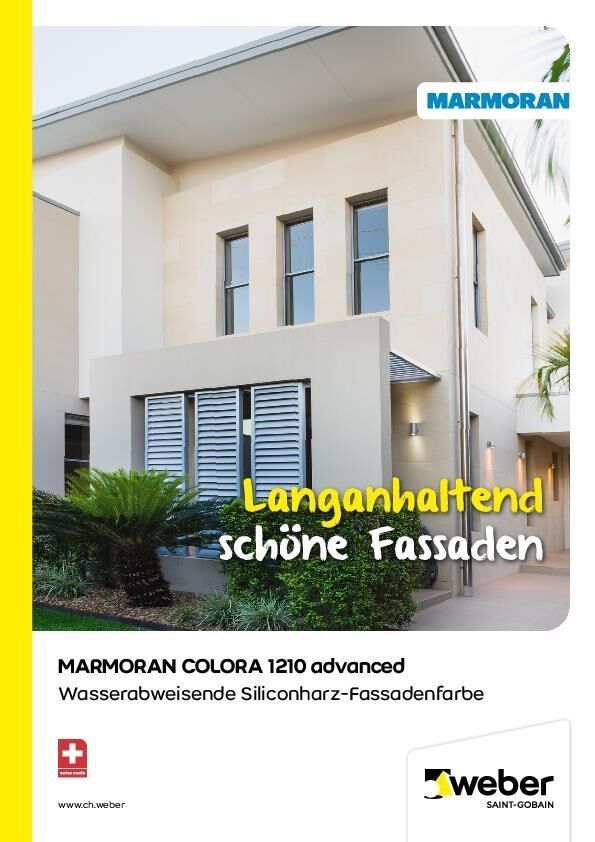 Datenblatt Marmoran Colora 1210 advanced