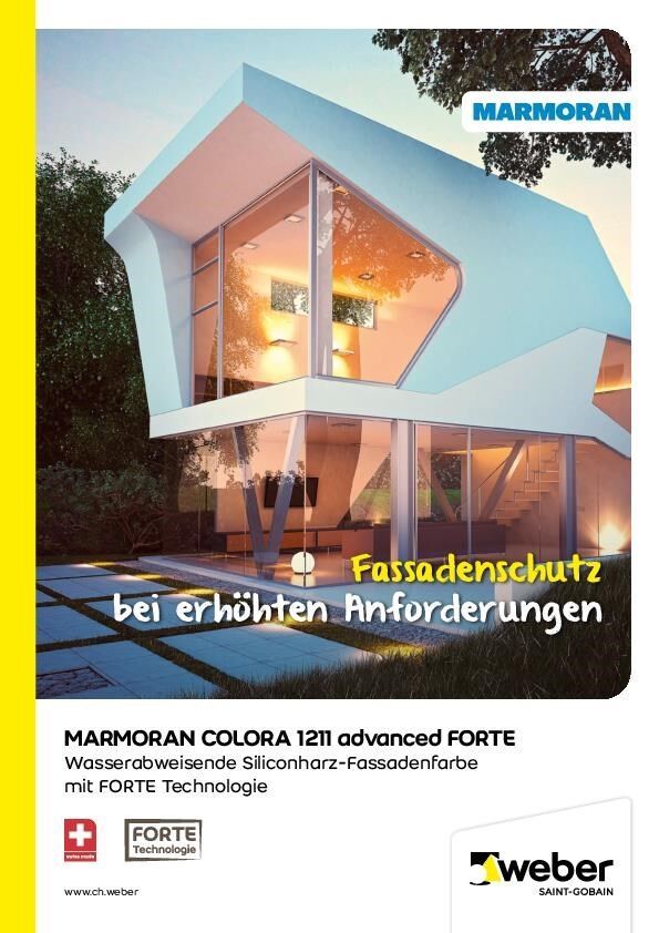 Datenblatt Marmoran Colora 1211 advanced forte