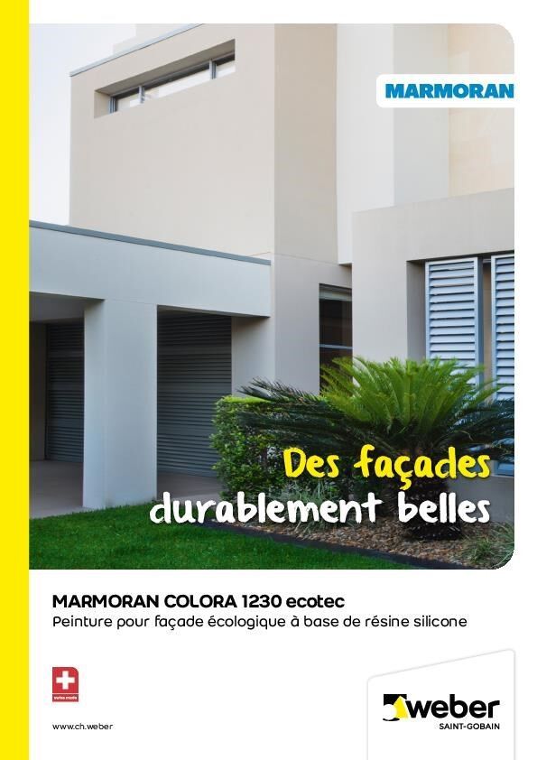 Brochure Marmoran Colora 1230 ecotec