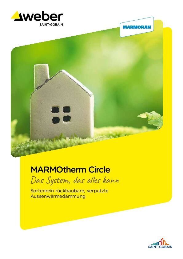 Broschüre «MARMOtherm Circle»