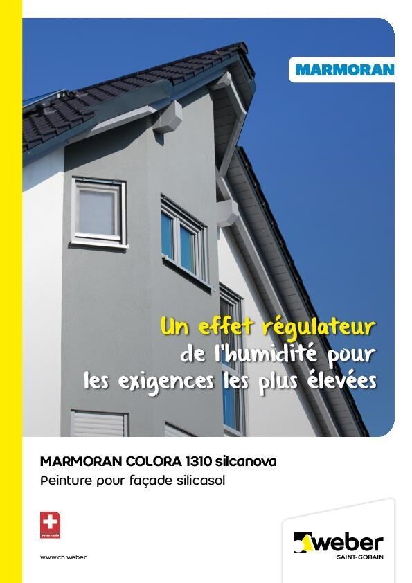 Brochure Marmoran Colora 1310 silcanova topdry