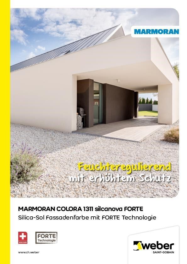 Datenblatt Marmoran Colora 1311 silcanova forte