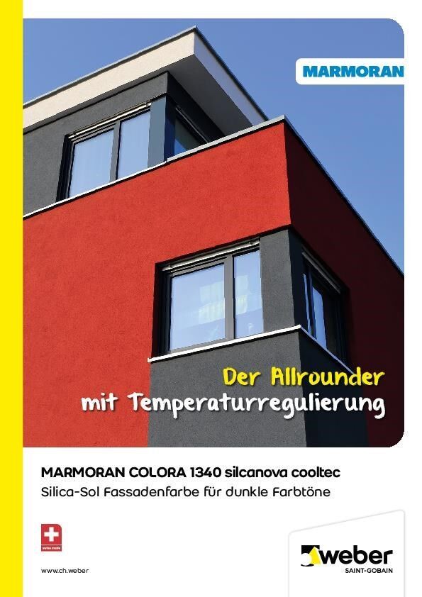 Datenblatt Marmoran Colora 1340 silcanova cooltec