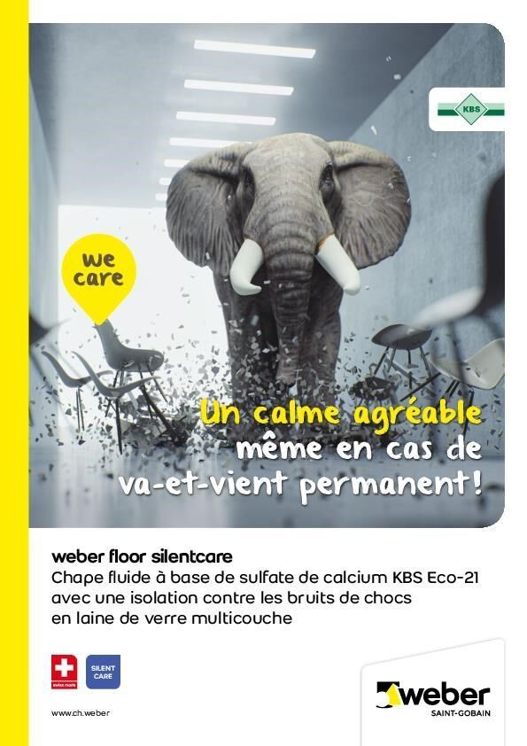 Brochure weber floor silentcare