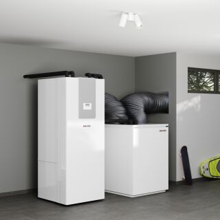 Kompakte Wärmepumpe