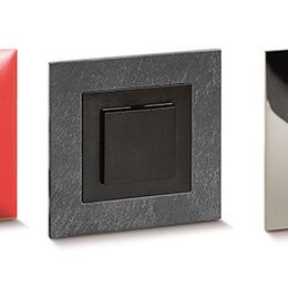 Schalter- und Steckdosen in zeitlosem Design