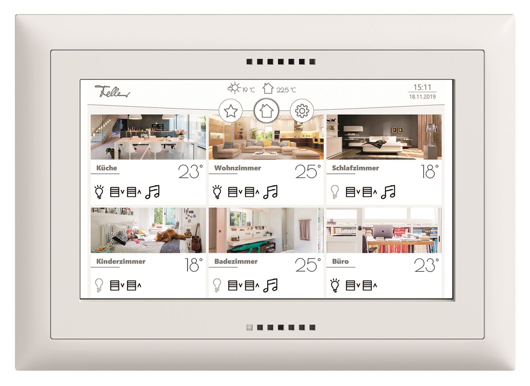 Connected Home: Anzeige KNX-Panel KNX-Panel