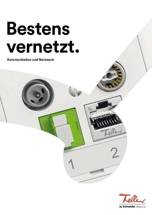 Broschüre Kommunikation und Netzwerktechnik