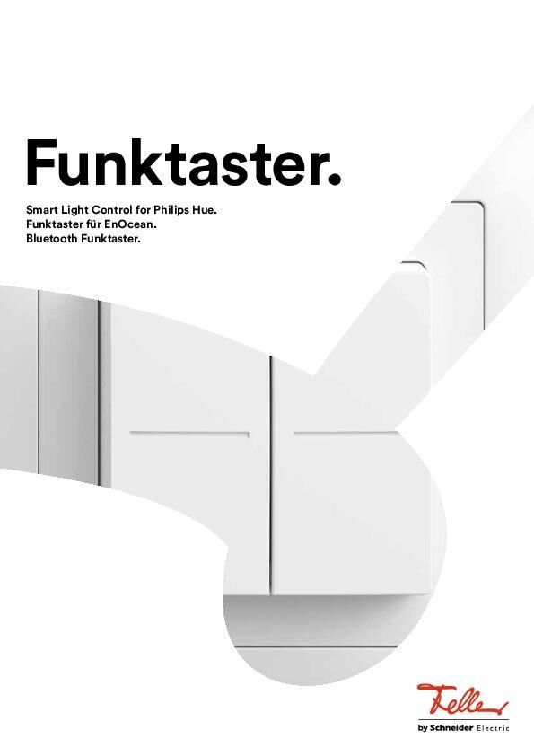 Broschüre Funktaster