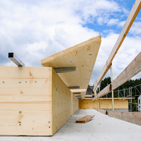 Ästhetische Dachrand-, Balkon und Terrassenabschlüsse