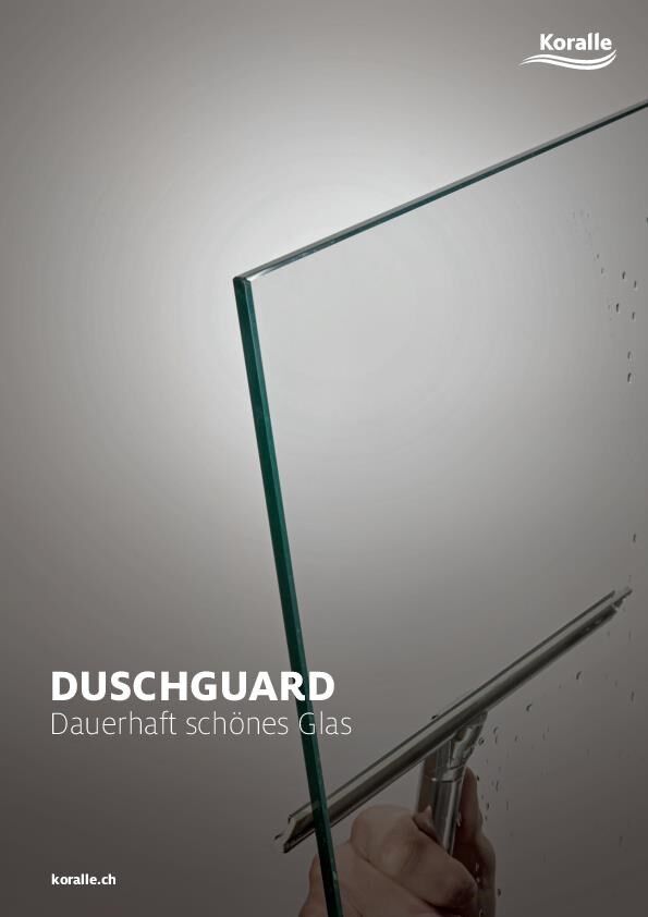 Korrosions- und Alterungsschutz Duschguard