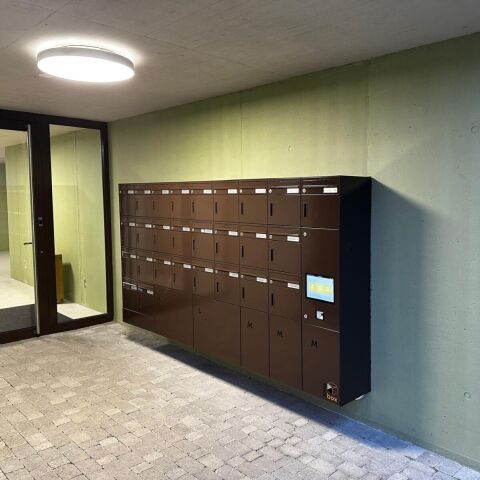 Une logistique des colis intégrée à l'architecture
