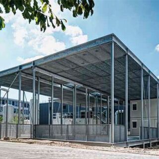 Des structures en caillebotis haut de gamme