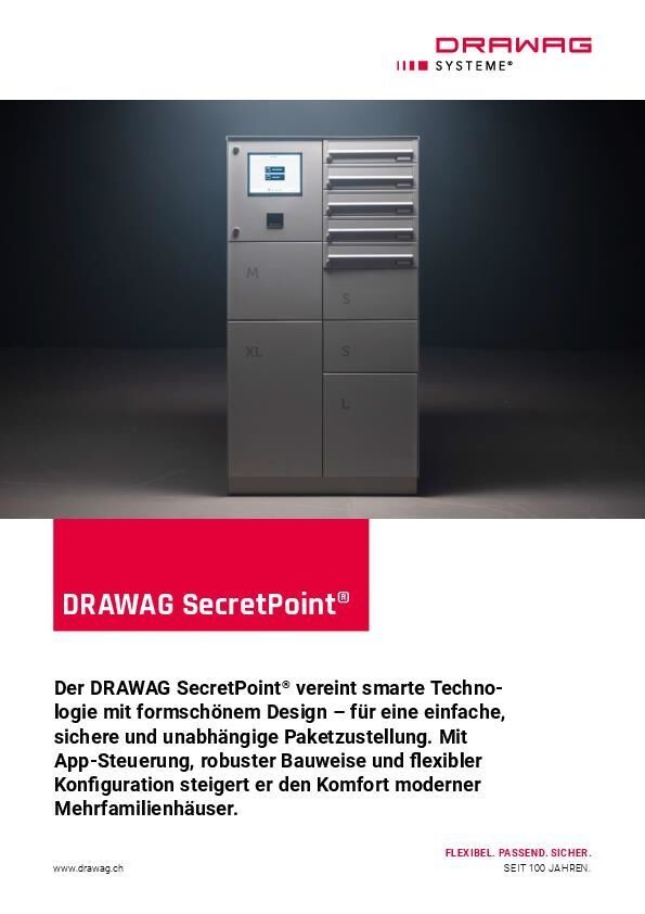Fiche technique DRAWAG SecretPoint