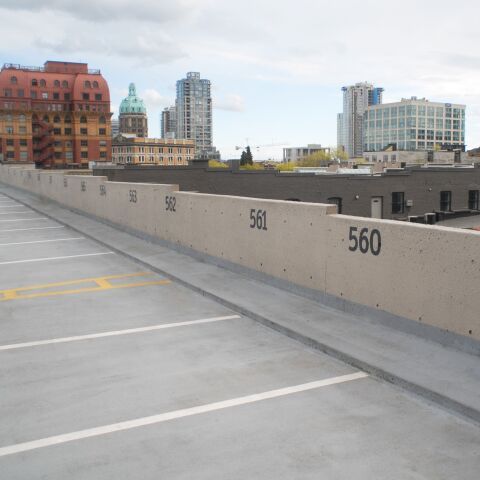 Toitures de parking et surfaces de circulation