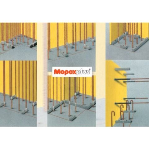 Cales d'écartement pour coffrage Mopexplus